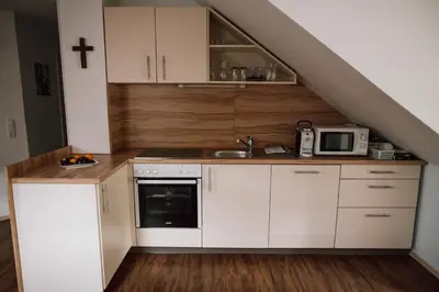 Küche/Küchenzeile in der Unterkunft Appartement New York