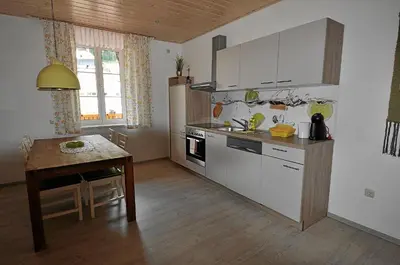 Küche/Küchenzeile in der Unterkunft Apartements Wallner