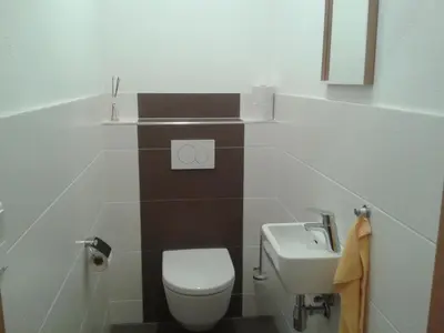 Ein Badezimmer in der Unterkunft Appartement Alpenglück