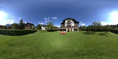 Ein Garten an der Unterkunft Appartement Sport Girbl
