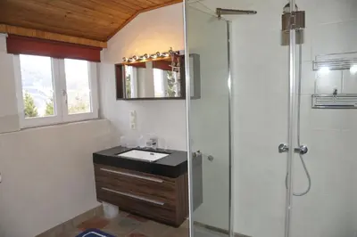 Ein Badezimmer in der Unterkunft Ferienhaus Aloisia