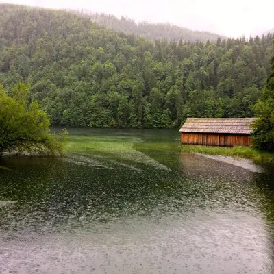 Naturlandschaft in der Nähe des Ferienhauses