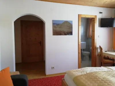 Ein Bett oder Betten in einem Zimmer der Unterkunft Haus Anneliese
