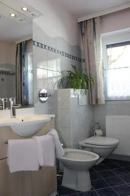 Ein Badezimmer in der Unterkunft Ferienwohnung Lasshofer