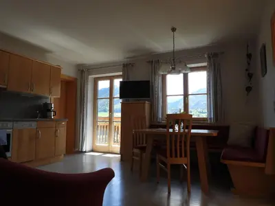Küche/Küchenzeile in der Unterkunft Bio-Bauernhof Einberghof