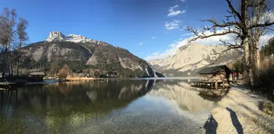 Naturlandschaft in der Nähe des Ferienhauses