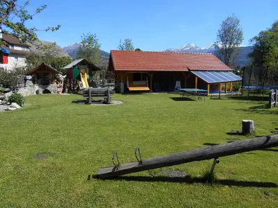 Ein Kinderspielbereich in der Unterkunft Pöllitzer Hollnhof
