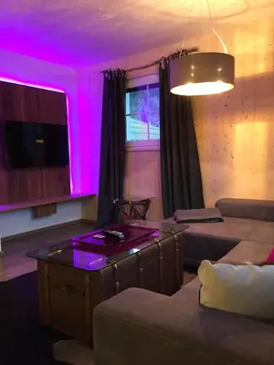 TV/Unterhaltungsangebot in der Unterkunft Haus Loserblick