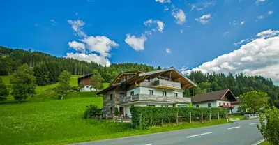 Naturlandschaft in der Nähe der Ferienwohnung