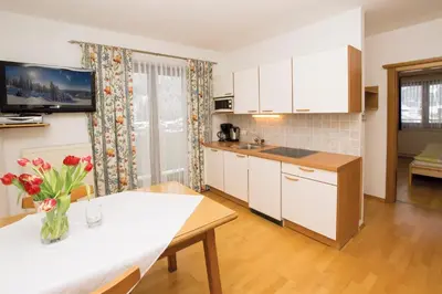 Küche/Küchenzeile in der Unterkunft Haus Gsenger