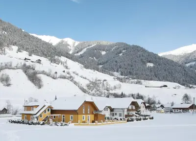 Appartement Edelweiss mit Infrarotkabine im Winter