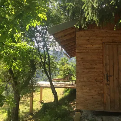 Ein Garten an der Unterkunft Ferienwohnungen Unterleegut