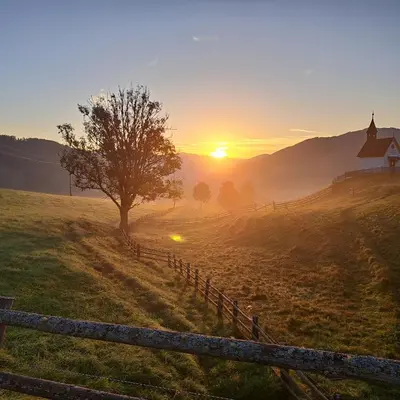 Naturlandschaft in der Nähe der Ferienwohnung