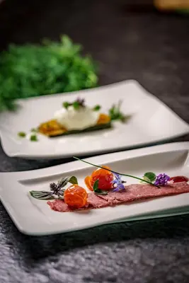 Essen im Hotel oder in der Nähe