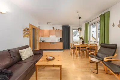 Küche/Küchenzeile in der Unterkunft Appartmenthaus Centro by Schladming-Appartements