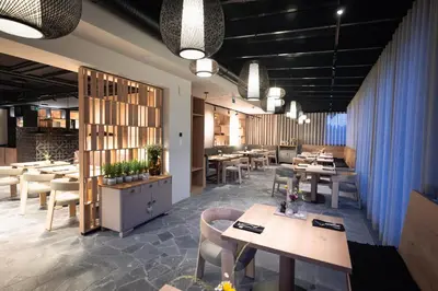 Ein Restaurant oder anderes Speiselokal in der Unterkunft Haus Zirngast