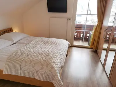Ein Bett oder Betten in einem Zimmer der Unterkunft Landhaus Kulm
