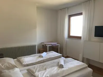 Ein Bett oder Betten in einem Zimmer der Unterkunft Seehaus Familie Leifer
