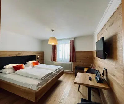 TV/Unterhaltungsangebot in der Unterkunft Hotel Binggl