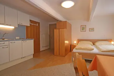 Küche/Küchenzeile in der Unterkunft Appartements Schwaiger by Schladming-Appartements