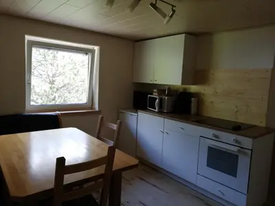 Küche/Küchenzeile in der Unterkunft Apartment Haider 1