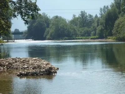 Naturlandschaft in der Nähe der Ferienwohnung