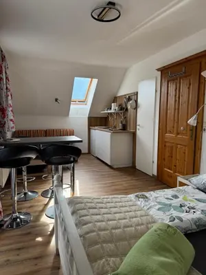 Ein Sitzbereich in der Unterkunft Landhaus HALLSTATT FEELING - Apartment - Self Check-in