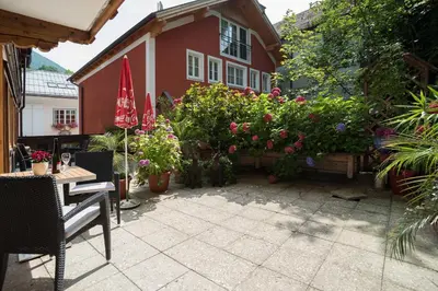 Ein Garten an der Unterkunft Fürbaß Haus