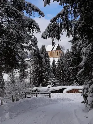 Umundumhütte im Winter