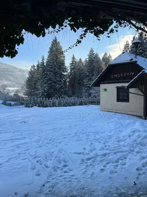 Umundumhütte im Winter