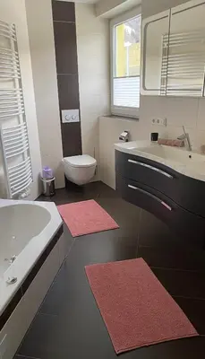 Ein Badezimmer in der Unterkunft Appartement Silbermond