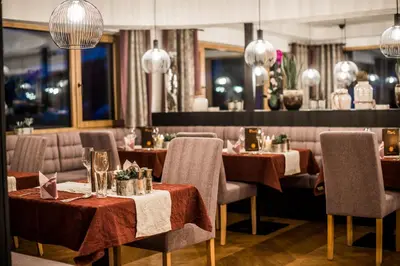 Getränke in der Unterkunft Hotel Sonnschupfer