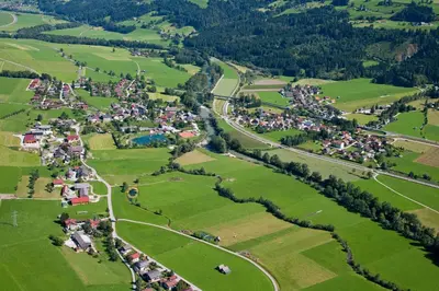 Naturlandschaft in der Nähe der Ferienwohnung