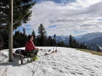 Ferienwohnungen Maderebner im Winter