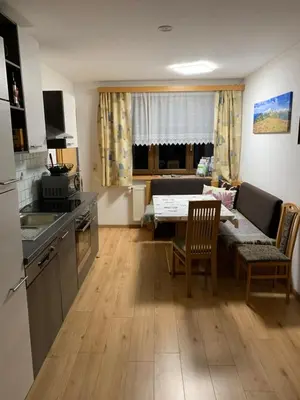 Küche/Küchenzeile in der Unterkunft Urlaub am Bauernhof Familie Rößler vlg. Spor