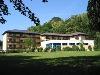 Das Gebäude in dem sich das Hotel befindet