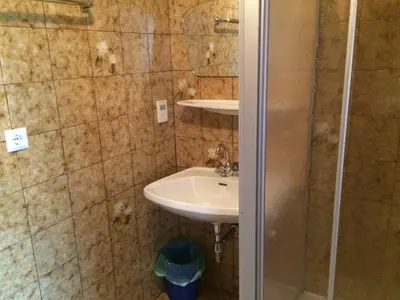 Ein Badezimmer in der Unterkunft Gasthof Tennenblick