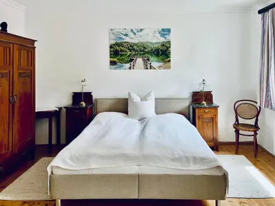 Ein Bett oder Betten in einem Zimmer der Unterkunft Haus Moser