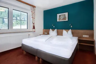 Ein Bett oder Betten in einem Zimmer der Unterkunft Frühstückspension Anja