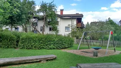Ein Kinderspielbereich in der Unterkunft Haus Ruf