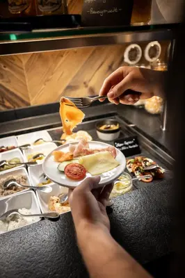 Essen im Hotel oder in der Nähe