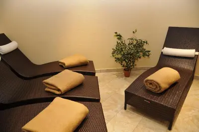 Spa und/oder Wellnesseinrichtungen in der Unterkunft Hotel Alpina