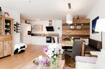 Küche/Küchenzeile in der Unterkunft Appartement Hauser Kaibling