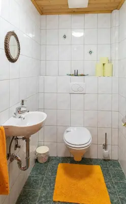 Ein Badezimmer in der Unterkunft Unterschwabegghof