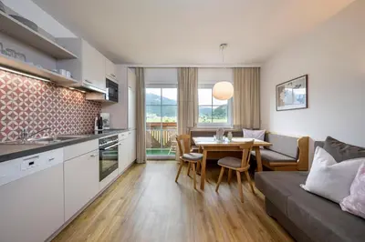 Küche/Küchenzeile in der Unterkunft Wawies Apartments