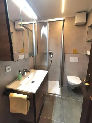 Ein Badezimmer in der Unterkunft Ferienwohnung Winklhofer