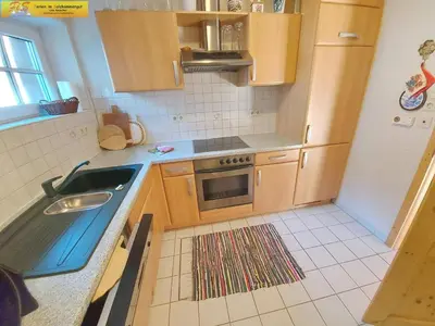 Küche/Küchenzeile in der Unterkunft Ferienhaus Almrausch