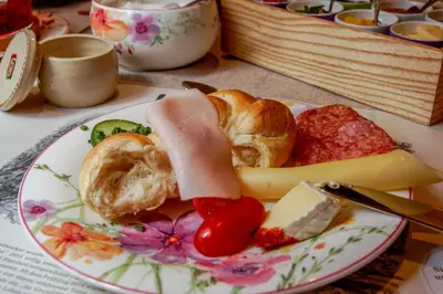 Essen im Bed & Breakfast oder in der Nähe