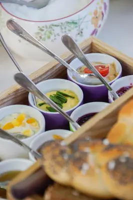 Essen im Bed & Breakfast oder in der Nähe