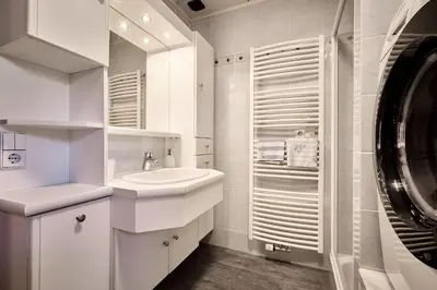 Ein Badezimmer in der Unterkunft Ferienwohnung Familie Wieser